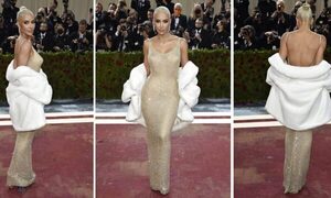 Revelan detalles del daño que Kim Kardashian causó al vestido de Marilyn Monroe