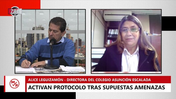 Clases presenciales se suspenden hasta nuevo aviso en colegio "Asunción Escalada" tras amenaza de masacre - Megacadena — Últimas Noticias de Paraguay