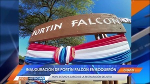 MOPC inauguró Fortín José Falcón en el departamento de Boquerón