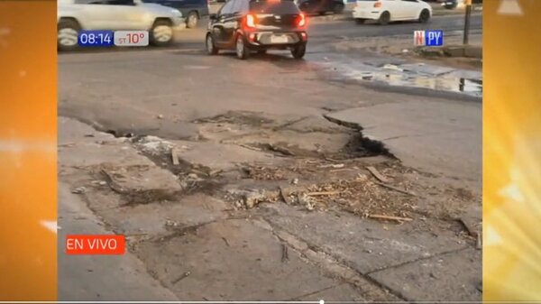 Trampa mortal en las calles de Asunción | Noticias Paraguay