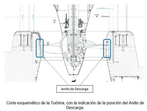 Llegan a Aña Cuá componentes de estructuras fijas para las turbinas