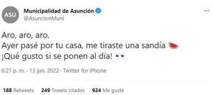 Crónica / ¡Aro, aro, aro! Muni de Asunción dedicó una "relación" a morosos