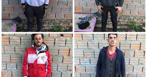 La Nación / Detienen a cuatro hombres acusados de varios robos en Central
