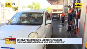 Inminente nueva suba de combustibles - ABC Noticias - ABC Color