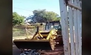 Tractor atropelló a un motociclista - C9N