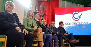 La Nación / Opositores firman acuerdo sobre la concertación, pero sin llegar a acuerdos sobre elección de chapa presidencial