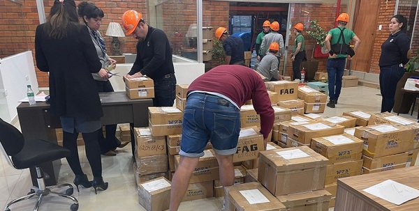 En allanamientos incautan rulemanes industriales por más de 150000 dólares