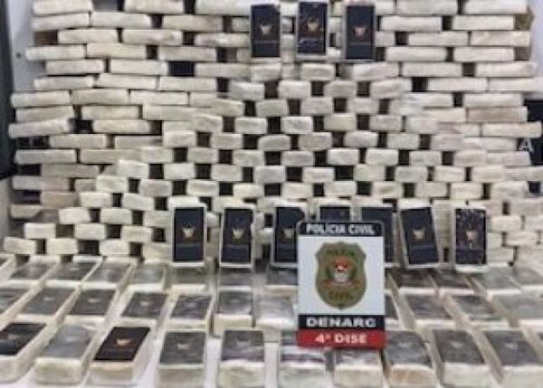 Policía de São Paulo decomisa potente químico para cortar cocaína y crack