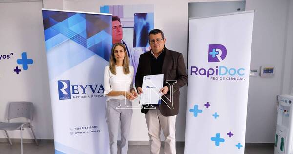 La Nación / RapiDoc y Ebsa firman alianza para mejorar atención de la salud