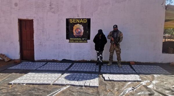 Senad incauta cerca de 1,5 toneladas de marihuana y 321 kilos de cocaína en Amambay