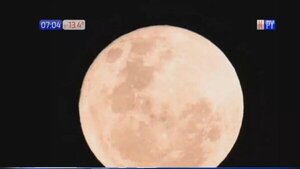 Superluna de fresa resplandeció la noche del martes | Noticias Paraguay