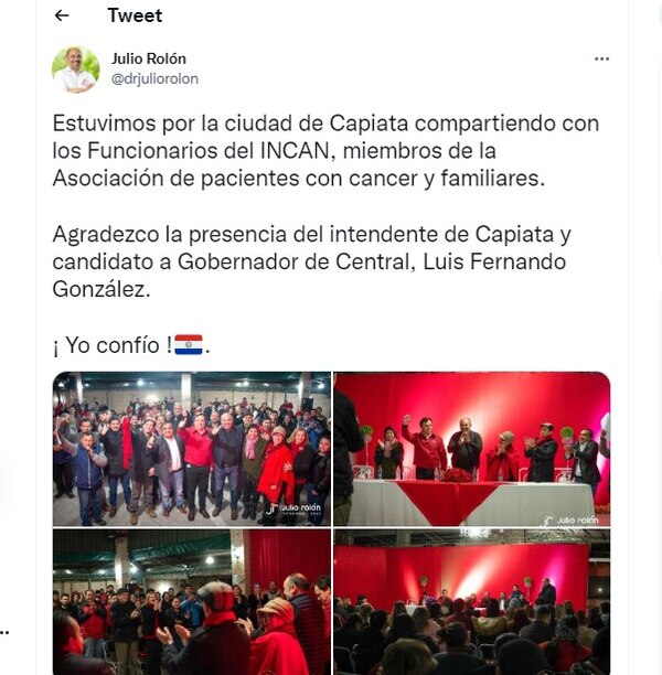 Colorados hacen campaña proselitista con enfermos de cáncer - Nacionales - ABC Color