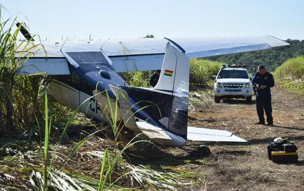 Cae avioneta con matrícula boliviana en un cañaveral en Guairá – Prensa 5