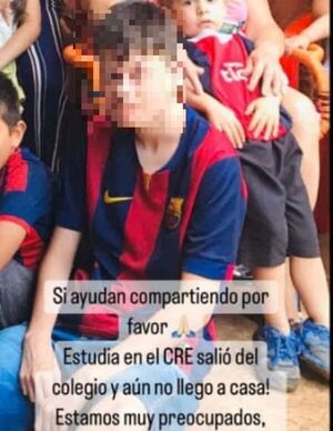 Apareció el adolescente que no regresó a su casa por aplazarse