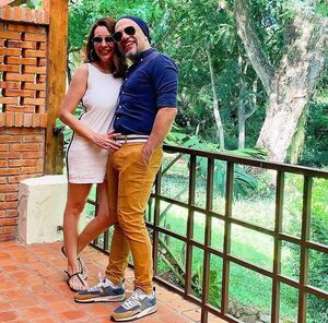 Jaime Zacher y la romántica dedicatoria a su esposa por su cumple: “Es la mujer de mi vida” - Gente - ABC Color