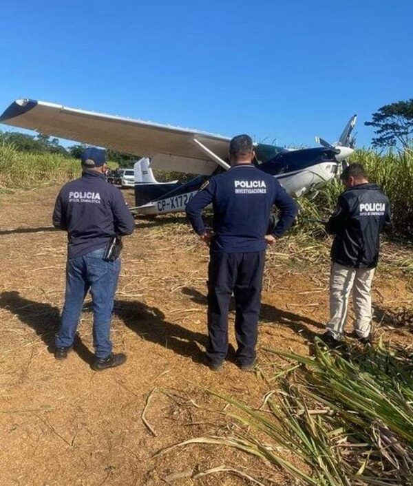 Cayó avioneta boliviana en Iturbe y piloto huyó del lugar