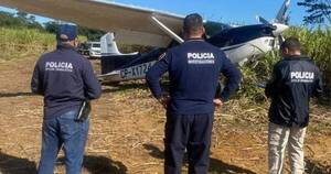 La Nación / Avioneta con matrícula boliviana cayó en un cañaveral en Guairá