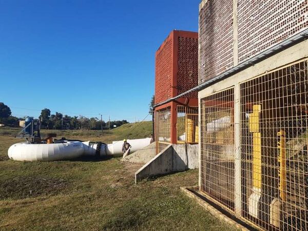 Roban 138 metros de cable de una estación de bombeo en Pilar - Nacionales - ABC Color