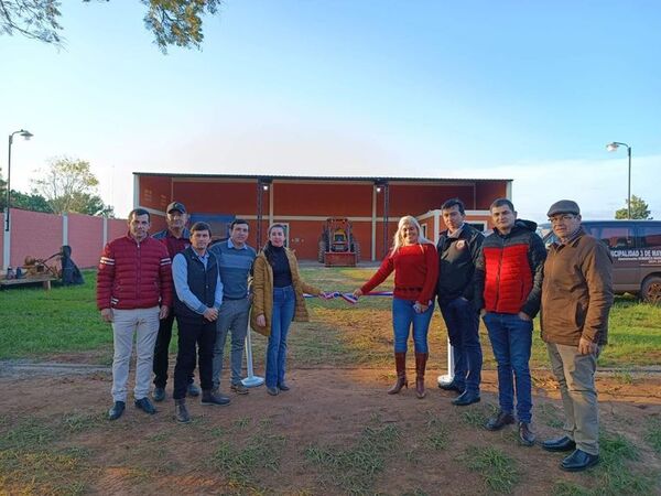 Inauguran obras municipales en 3 de Mayo - Nacionales - ABC Color
