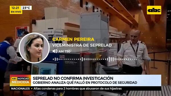 SEPRELAD no confirma investigación sobre aterrizaje de avión iraní  - ABC Noticias - ABC Color