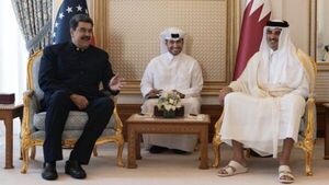 Maduro se reúne con emir de Qatar