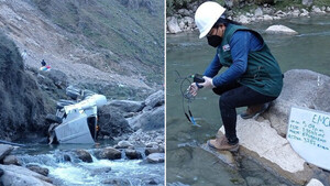 Diario HOY | Perú: camión cargado con concentrado de zinc vuelca en río y provoca un desastre ambiental