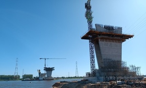 Puente Héroes del Chaco registra un avance del 60%