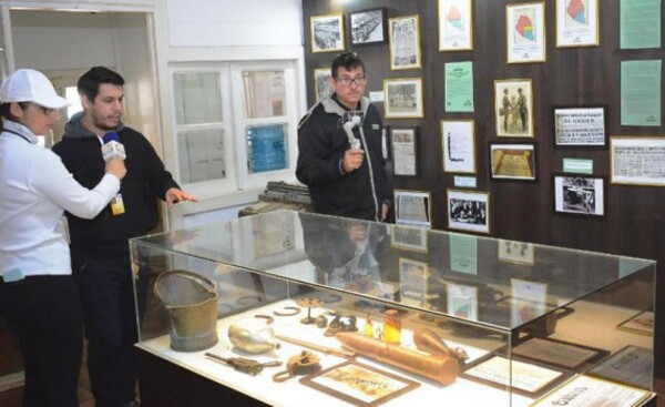 Realizan exposición sobre la Guerra del Chaco en el museo El Mensu
