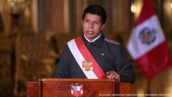 La Fiscalía de Perú pide investigar a Pedro Castillo por presunto liderazgo de grupo criminal