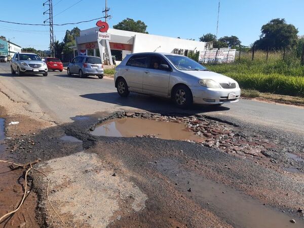 Municipalidad de San Lorenzo adjudicó millonarias sumas para reparar calles; pero la ciudad es un caos - Nacionales - ABC Color