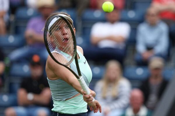 Halep se luce sobre hierba - Tenis - ABC Color