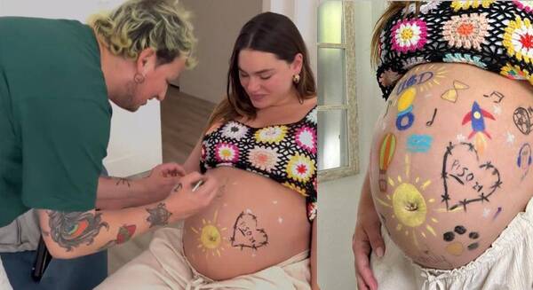 Crónica / ¡Stephi Stegman explica qué significa esta pintata que le hicieron!