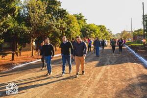 Inauguran empedrados con subcomisiones vecinales en CDE - La Clave