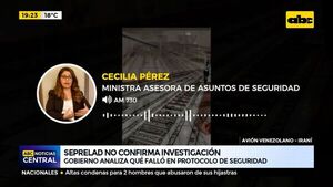 Avión venezolano - iraní: Gobierno analiza qué falló en protocolo de seguridad - ABC Noticias - ABC Color