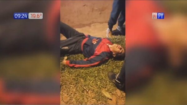 Disfrazados de kambás agredieron a un joven en Guarambaré - PARAGUAYPE.COM