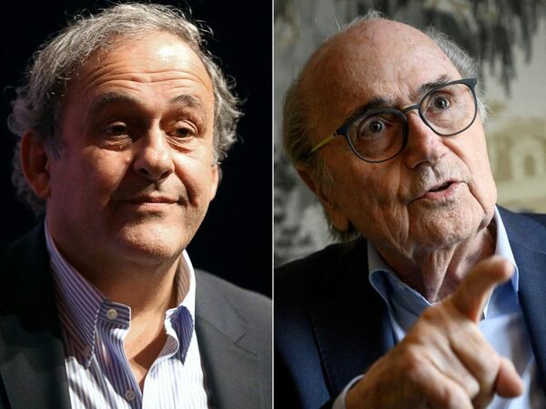 Un año y 8 meses de cárcel para Blatter y Platini - Fútbol - ABC Color