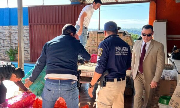 Fiscalía interviene local comercial y requisa productos presuntamente de contrabando – Diario TNPRESS