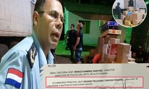 Tercero en el mando de la Policía manda a CDE al cuestionado comisario Torossi – Diario TNPRESS
