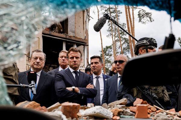 Ucrania: líderes europeos llevan a Zelenski en Kiev un mensaje de apoyo - Mundo - ABC Color