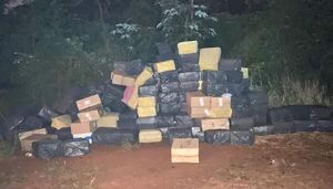 Contrabando: Cae otra megacarga de cigarrillos en Canindeyú