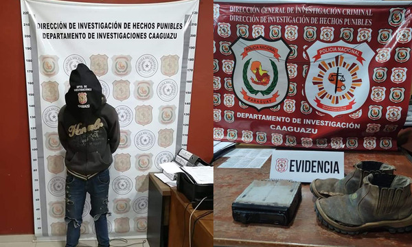 Joven tortolero es aprehendido en Coronel Oviedo - OviedoPress