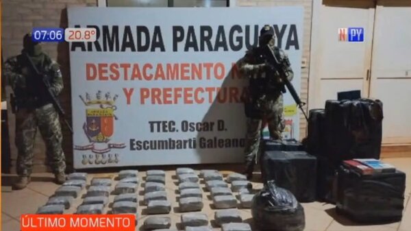 Decomisan paquetes de cocaína, marihuana y cigarrillos en Alto Paraná | Noticias Paraguay