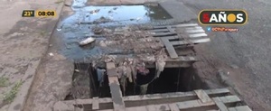 Sumidero sin reja pone en peligro a todos - C9N