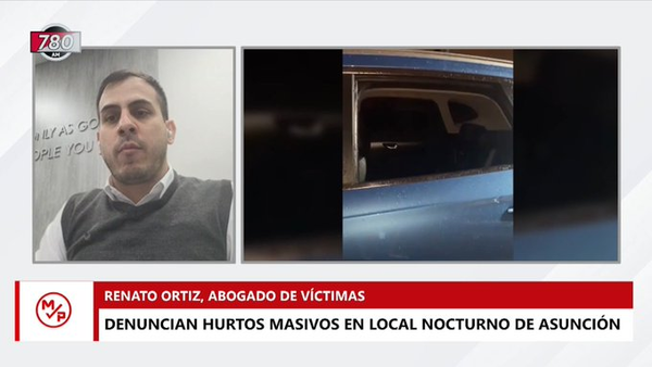 Masivas denuncias de hurtos en local nocturno sobre la Avda. Sacramento - Megacadena — Últimas Noticias de Paraguay