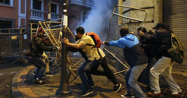 La Nación / Protestas en Ecuador: ONU pide al Gobierno buscar el diálogo