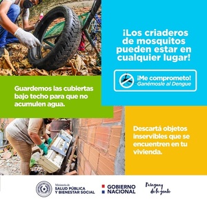 Salud Pública reporta 148 casos de dengue y otros 86 de chikungunya - .::Agencia IP::.