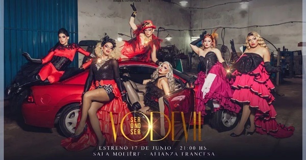 Llega “SER o no SER VODEVIL”, en las tablas de la Alianza Francesa