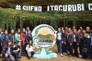 En Itacurubí de la Cordillera realizan los preparativos para el Seminario Regional de Orquestas Juveniles - Nacionales - ABC Color