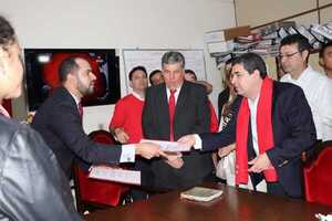 Dupla presidencial oficialista inscribió candidatura - ADN Digital