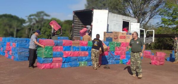 Fuerte control anticontrabando en ambas márgenes del lago Itaipú - Nacionales - ABC Color